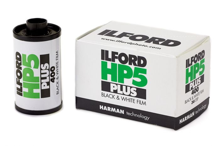 Ilford HP5 Plus 400 Black & White Negative 35mm Film, 36 Exposures