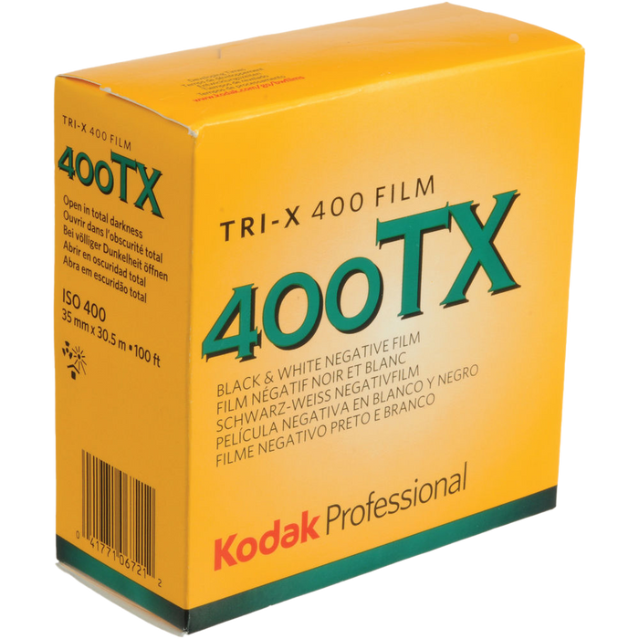 Kodak Professional Tri-X 400 Black & White Negative 35mm Film, 100' Roll