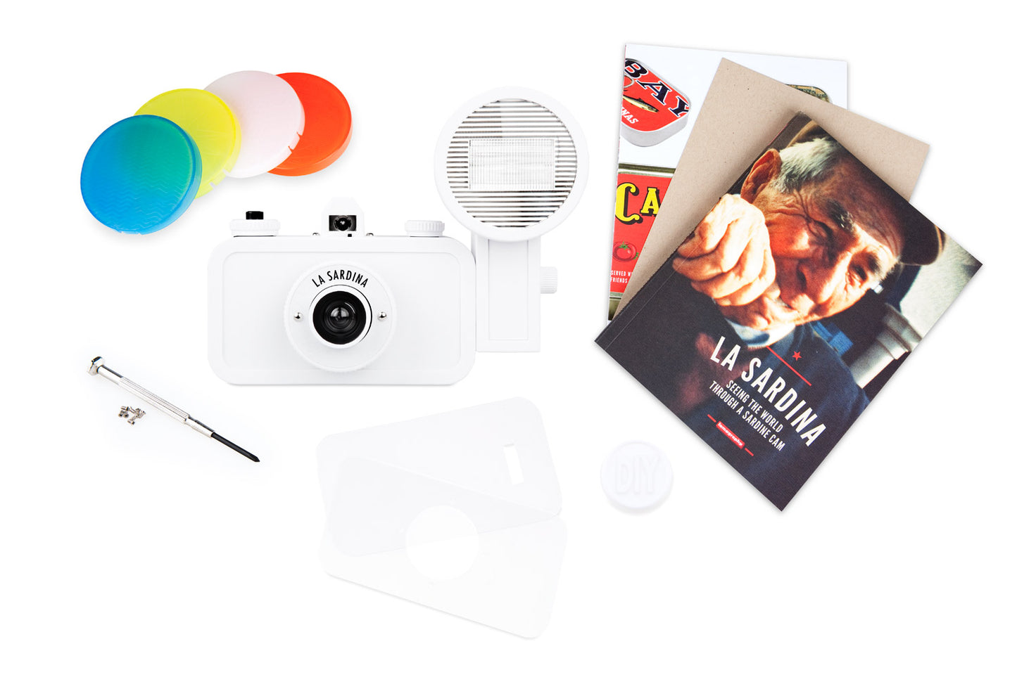 Lomography La Sardina & Flash - DIY