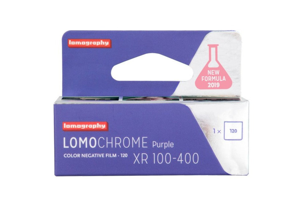 Lomography Lomochrome Purple 100-400 Color Negative 120 Format Film
