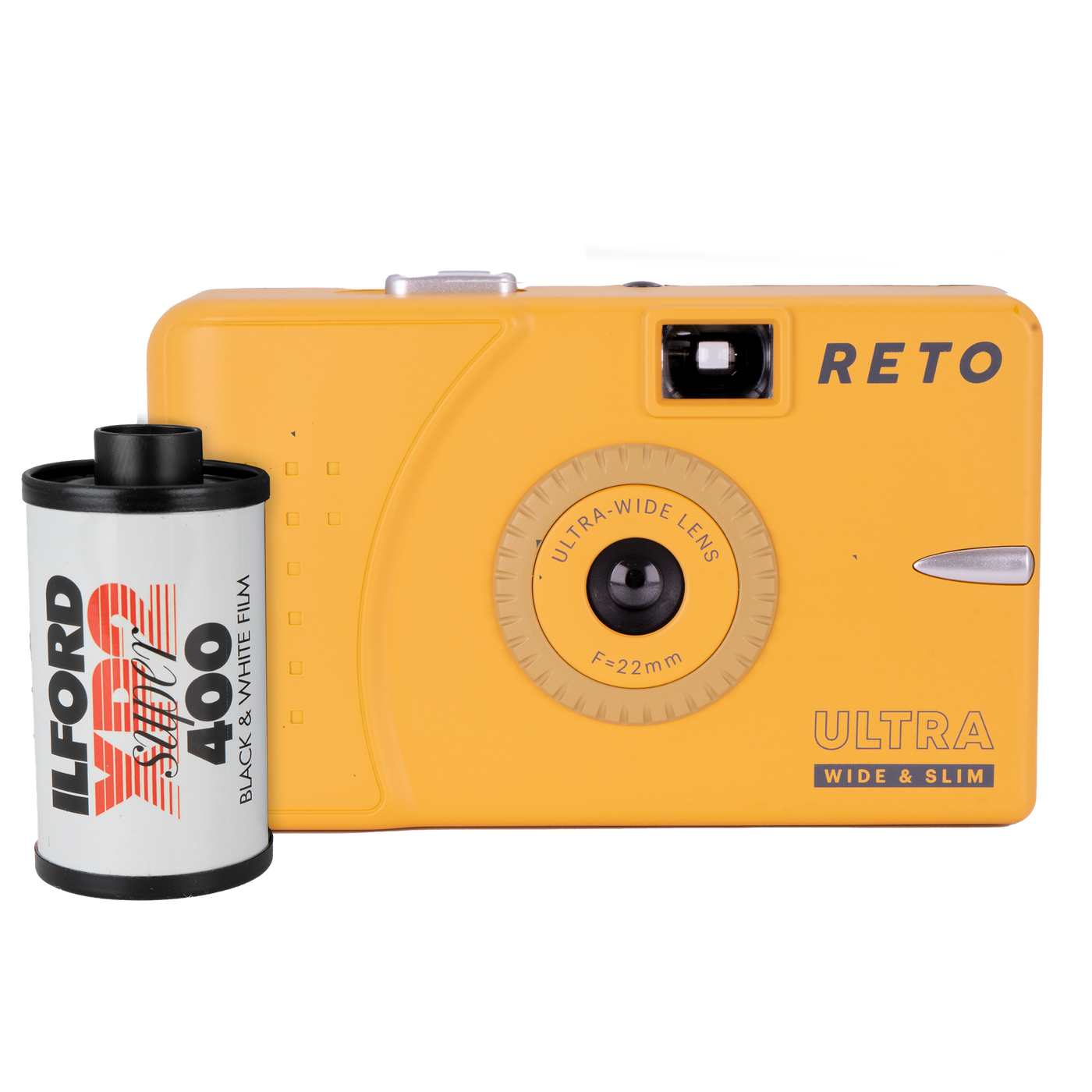 RETO Ultra Wide & Slim Camera + Ilford XP2 Film Starter Set — Pro Photo Supply