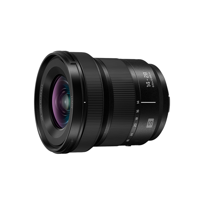 Panasonic LUMIX S 14-28mm f/4-5.6 Ultra-Wide Compact Macro Lens