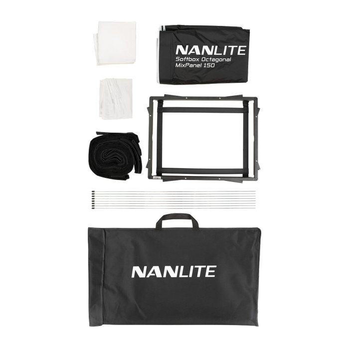 Nanlite MixPanel 150 Octagonal Softbox includes Fabric Grids