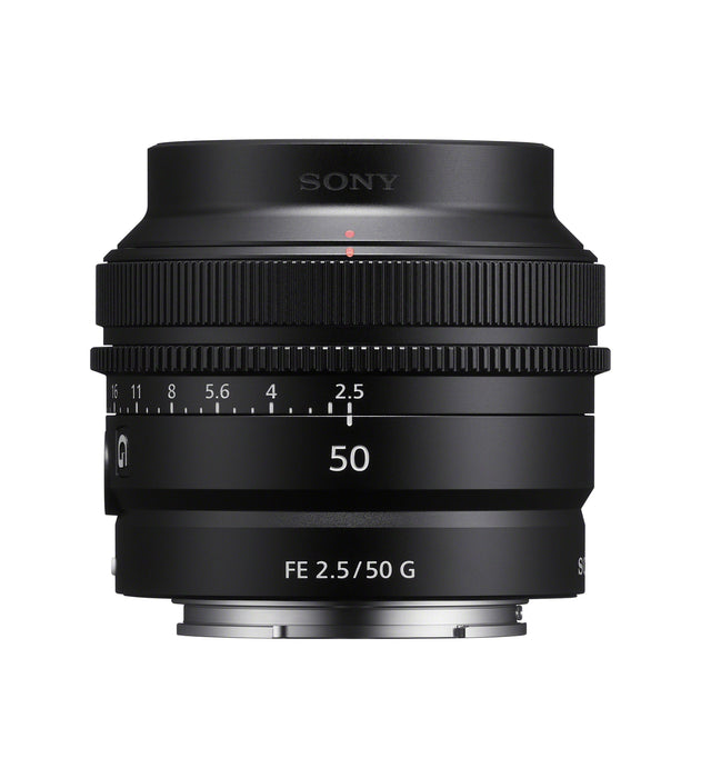 Sony FE 50mm f/2.5 G Lens