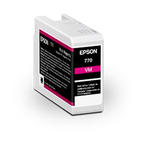 Epson 770 UltraChrome Ink for P700 Series, 25mL