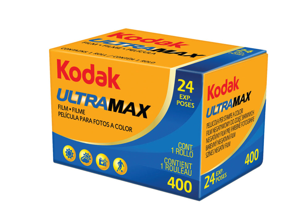 Kodak UltraMax 400 Color Negative 35mm Film, 24 Exposures