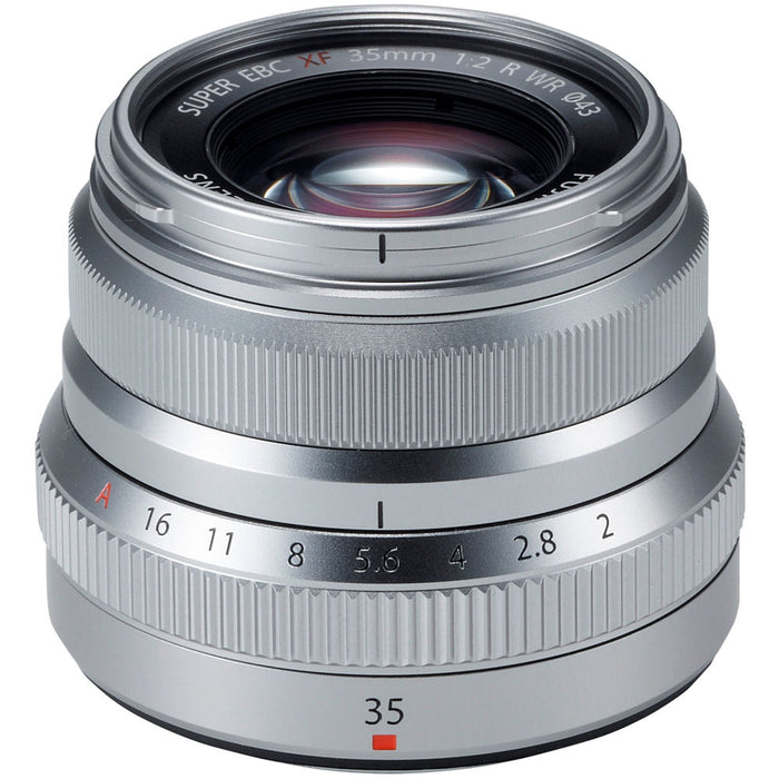 Fujifilm XF 35mm f/2 R WR (Silver) Lens