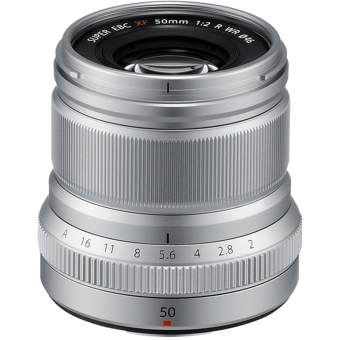 Fujifilm XF 50mm f/2 R WR (Silver) Lens