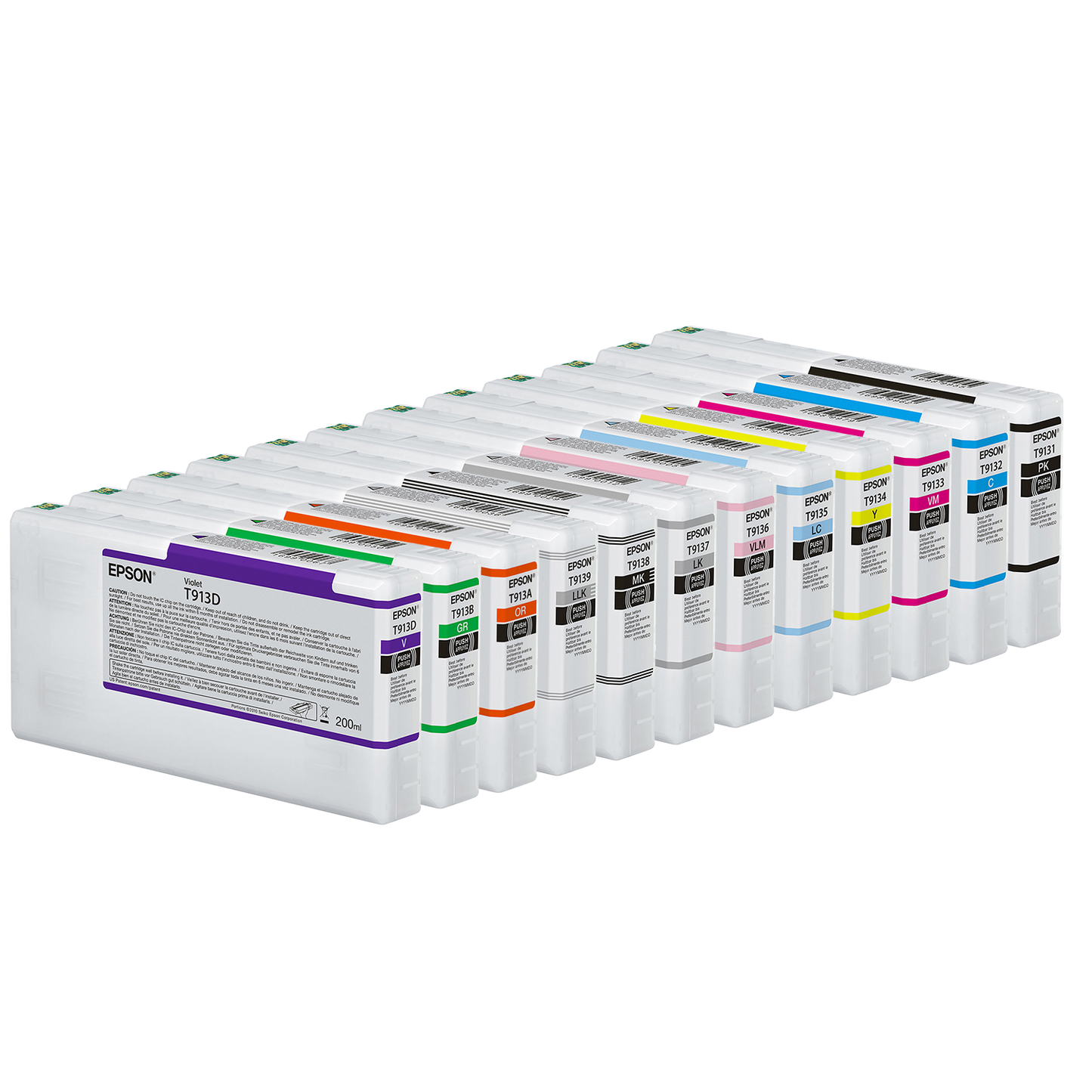 Epson UltraChrome HDX T913 Ink, 200 ML