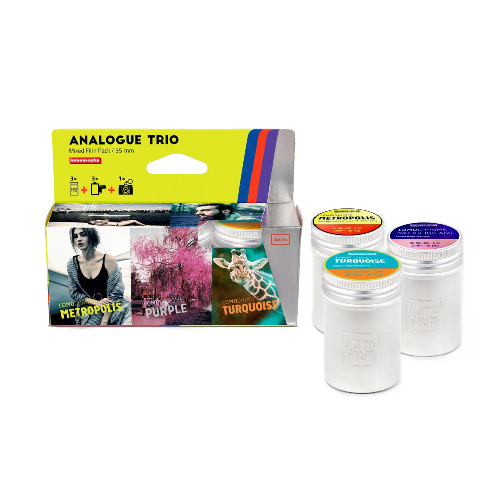 Lomography Analogue Trio Mixed Film Pack 35mm