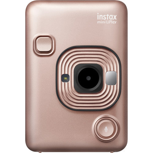  Fujifilm Instax Mini Liplay Hybrid Instant Camera - Stone  White : Electronics
