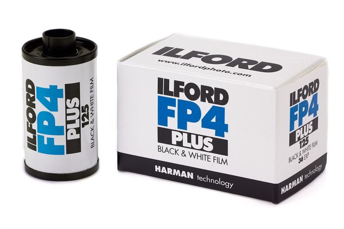 Ilford FP4 Plus 125 Black & White Negative 35mm Film, 36 Exposures