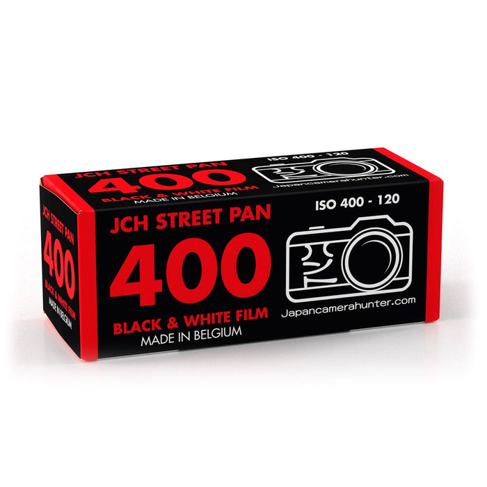Japan Camera Hunter StreetPan 400 Black & White Negative 120 Format Film
