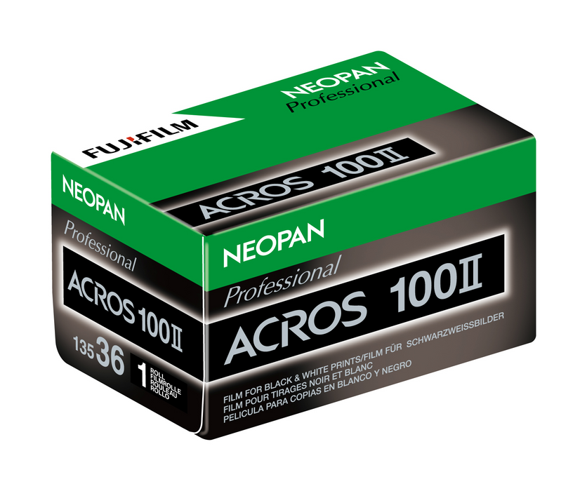 Fujifilm Neopan 100 Acros II Black & White Negative 35mm Film, 36 Exposures
