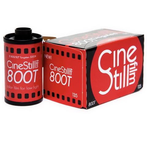 Cinestill 800Tungsten High Speed 800 Color Negative 35mm Film, 36 Exposures