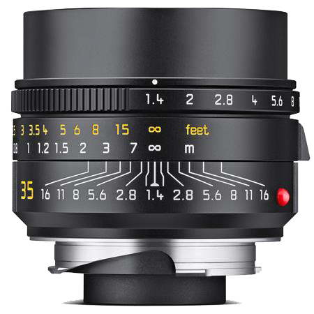 Leica Summilux-M 35mm f/1.4 ASPH Lens - Black