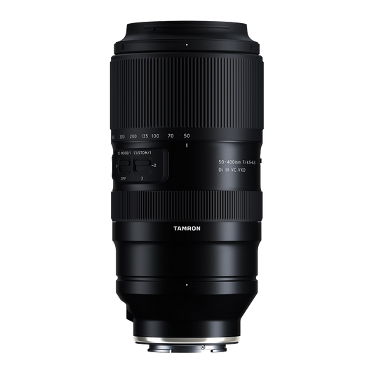 Tamron 50-400mm f/4.5-6.3 Di III VC VXD Lens