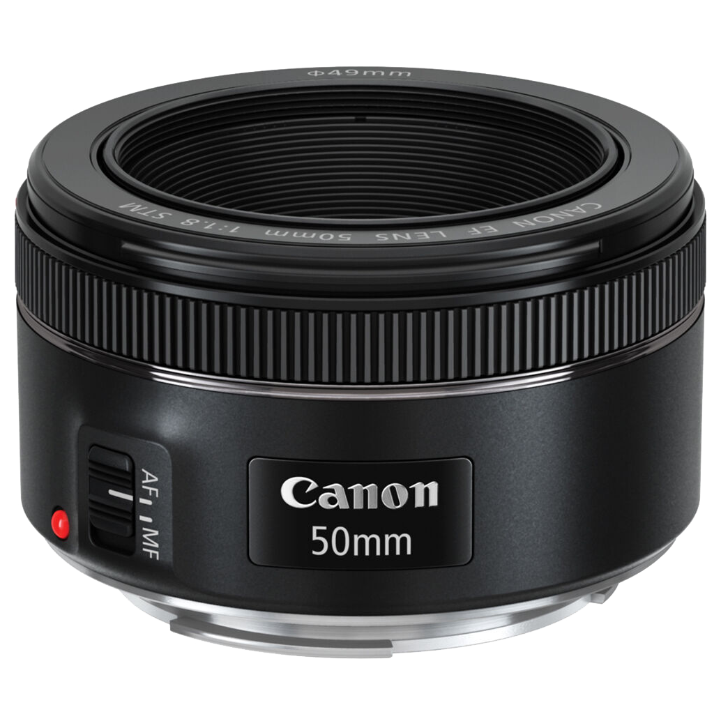 Canon EF 50mm f/1.8 STM Lens & Speedlite EL-100 Creative Photography Kit