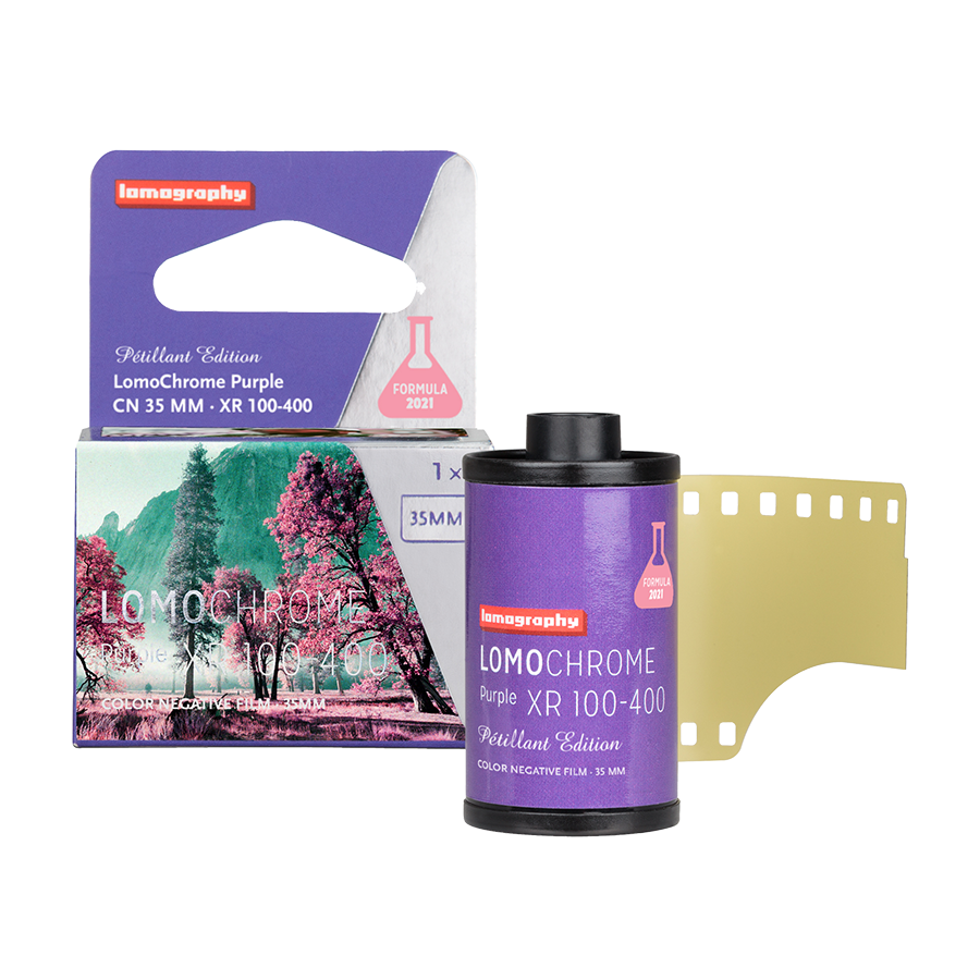 Lomography Lomochrome Purple 100 400 Color Negative 35mm Film