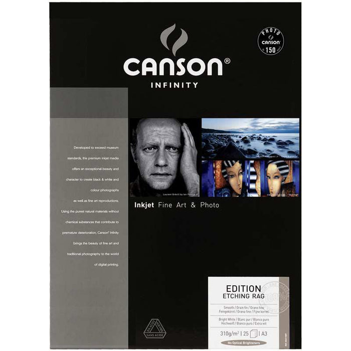 Canson Infinity Edition Etching Rag Roll Paper 310gsm