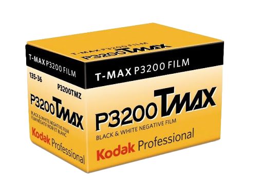Kodak Professional T-Max P3200 Black & White Negative 35mm Film, 36 Exposures