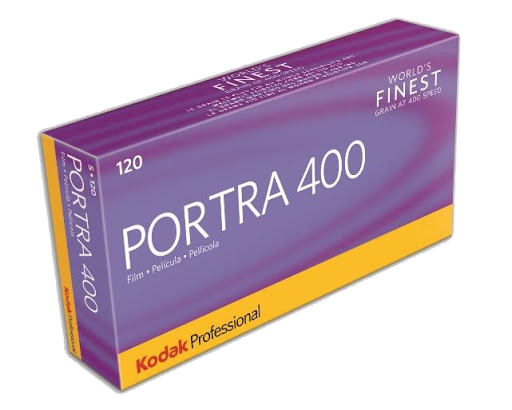 Kodak Professional Portra 400 Color Negative 120 Format Film, 5-Pack