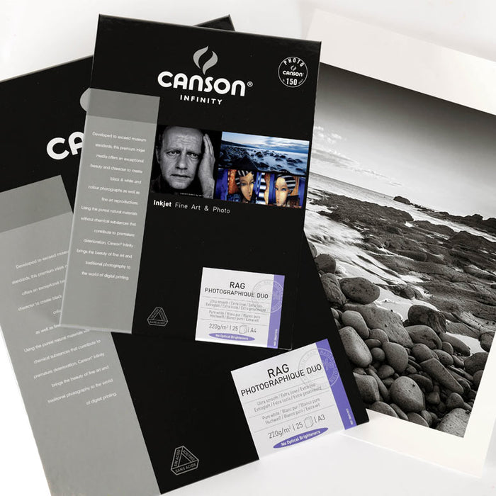 Canson Infinity Rag Photographique Duo 220 11X17"-25
