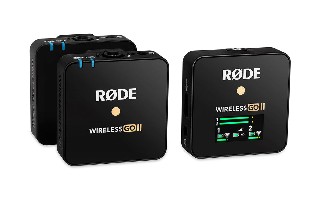 Rode Wireless GO II Dual Channel Wireless Microphone System - Shop WIRELESS  MICROPHONES online - TOMS The Only Music Shop