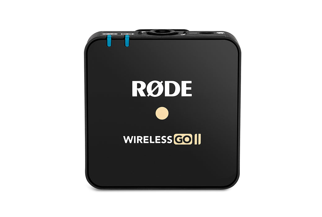 Rode Wireless Go II Dual Channel Wireless Microphone System, Black (Model  Number: WIGOII)
