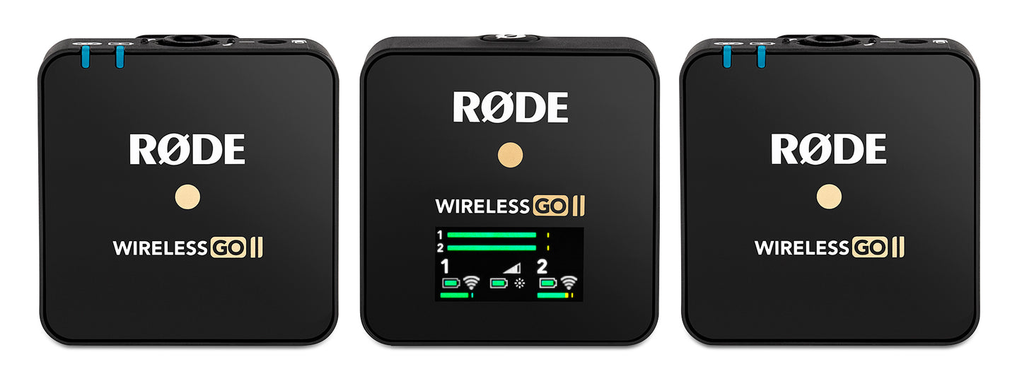 RØDE Wireless GO II Dual Channel Wireless Microphone System