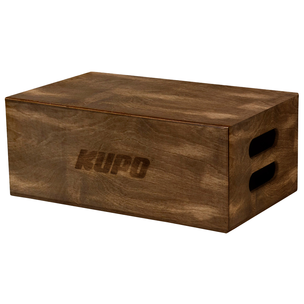 KUPO Brown Stained Apple Box